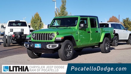 New 2025 Jeep Gladiator SPORT S 4X4 Pickup Pocatello, ID