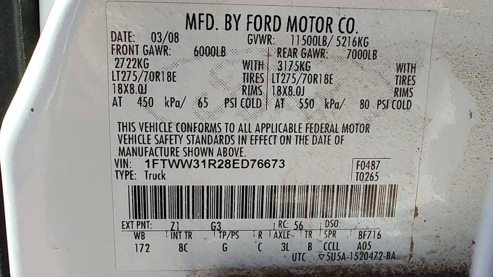 Thumbnail: 2008 Ford F-350 - 4