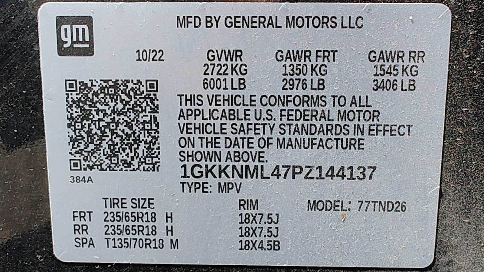Thumbnail: 2023 GMC Acadia - 4