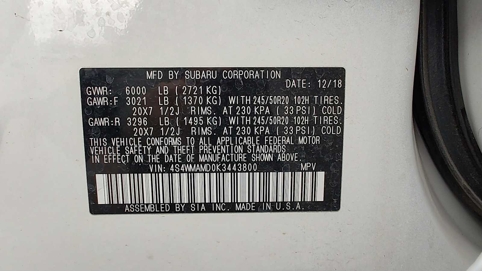 Thumbnail: 2019 Subaru Ascent - 4