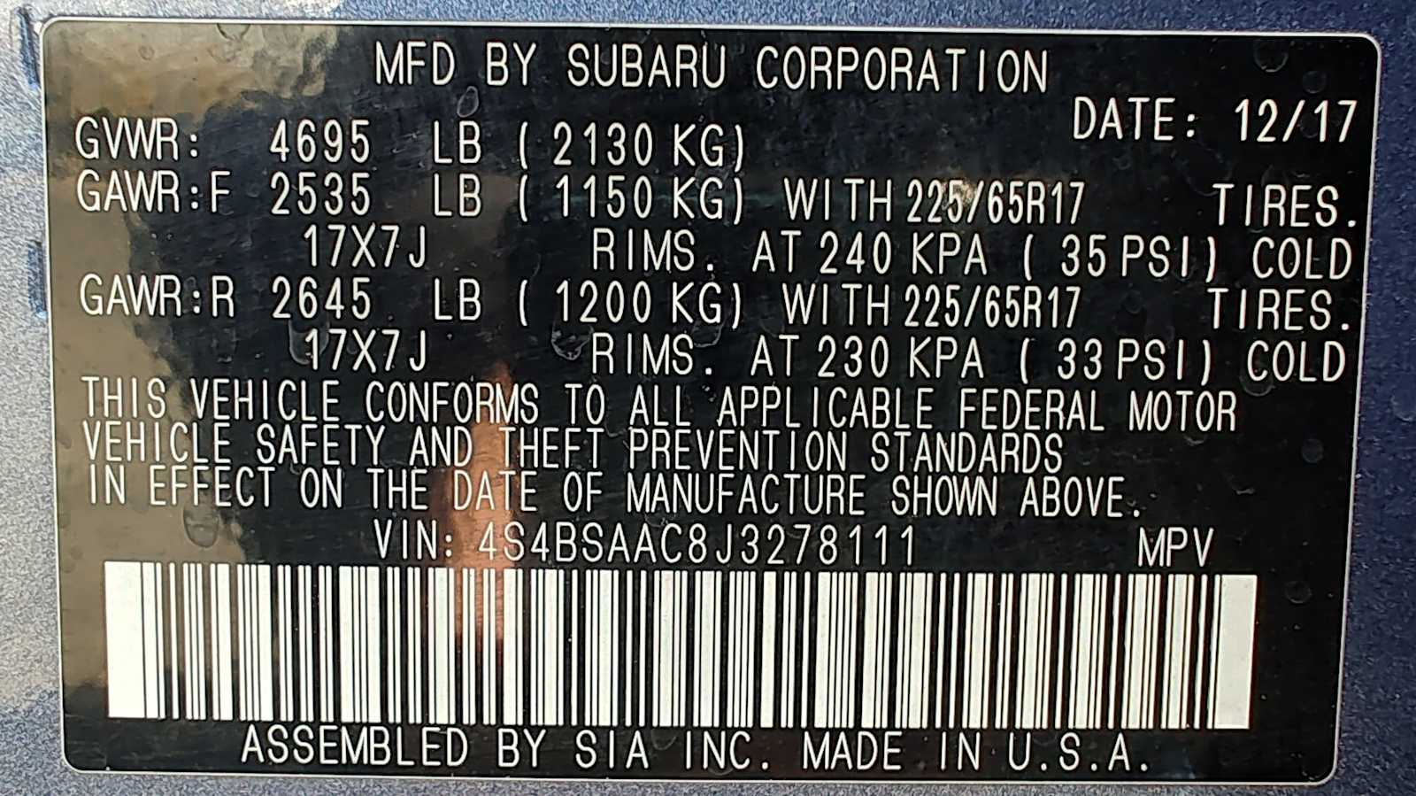Thumbnail: 2018 Subaru Outback - 21