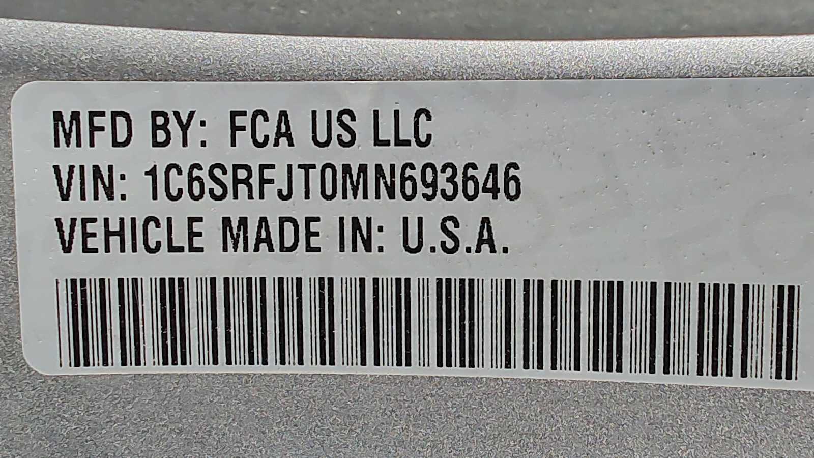 Thumbnail: 2021 RAM 1500 - 21