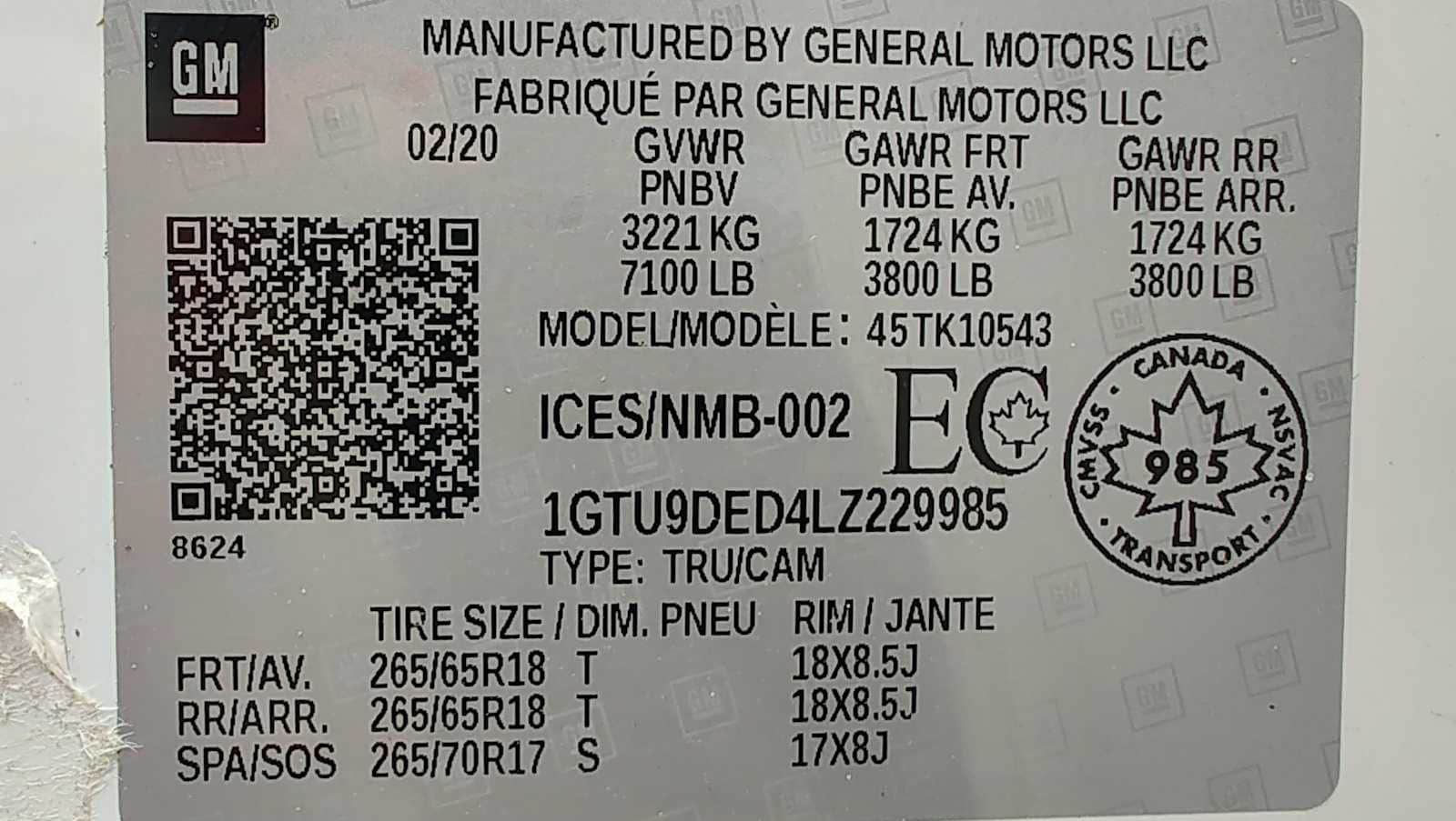 Thumbnail: 2020 GMC Sierra 1500 - 21