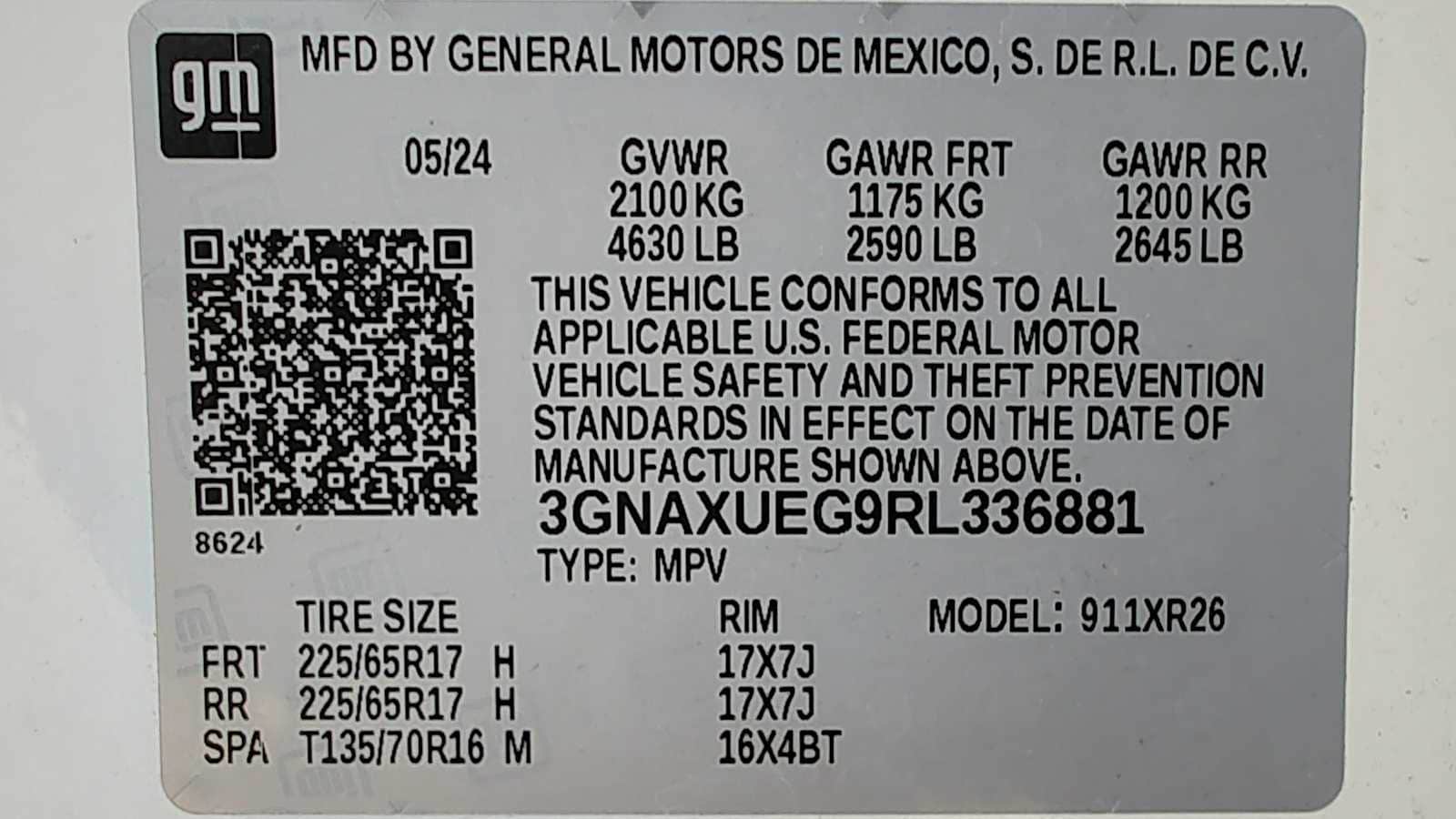 Thumbnail: 2024 Chevrolet Equinox - 21