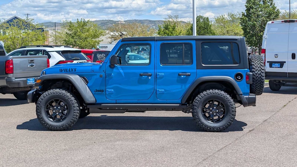 New 2026 Jeep Wrangler 4-DOOR WILLYS Sport Utility
