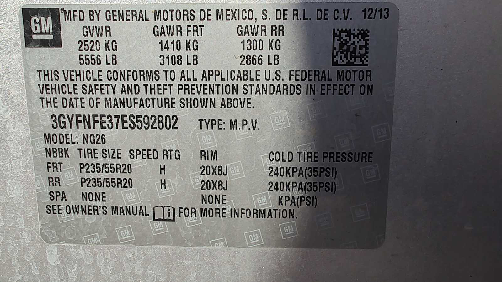 2014 Cadillac SRX Performance 4