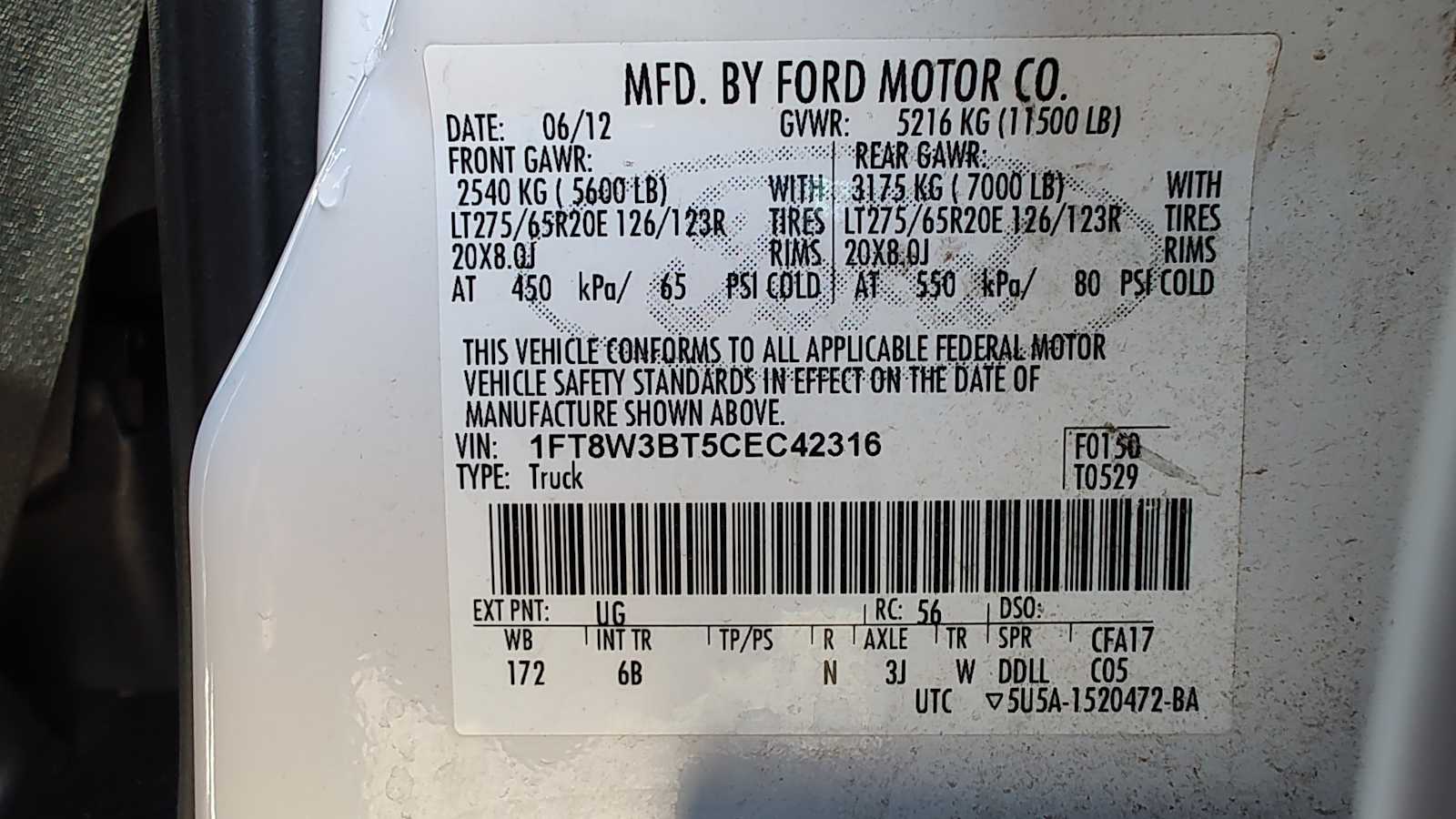 Thumbnail: 2012 Ford F-350 - 4