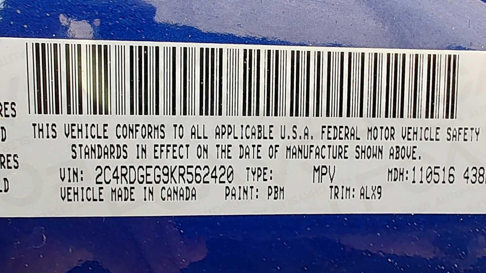 Thumbnail: 2019 Dodge Grand Caravan - 4