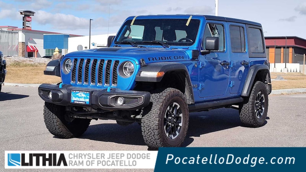 Used 2021 Jeep Wrangler 4xe Rubicon SUV