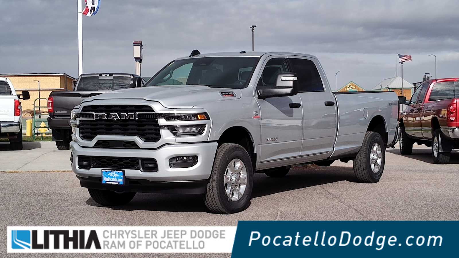 New 2026 Ram 3500 BIG HORN CREW CAB 4X4 Pickup Pocatello, ID