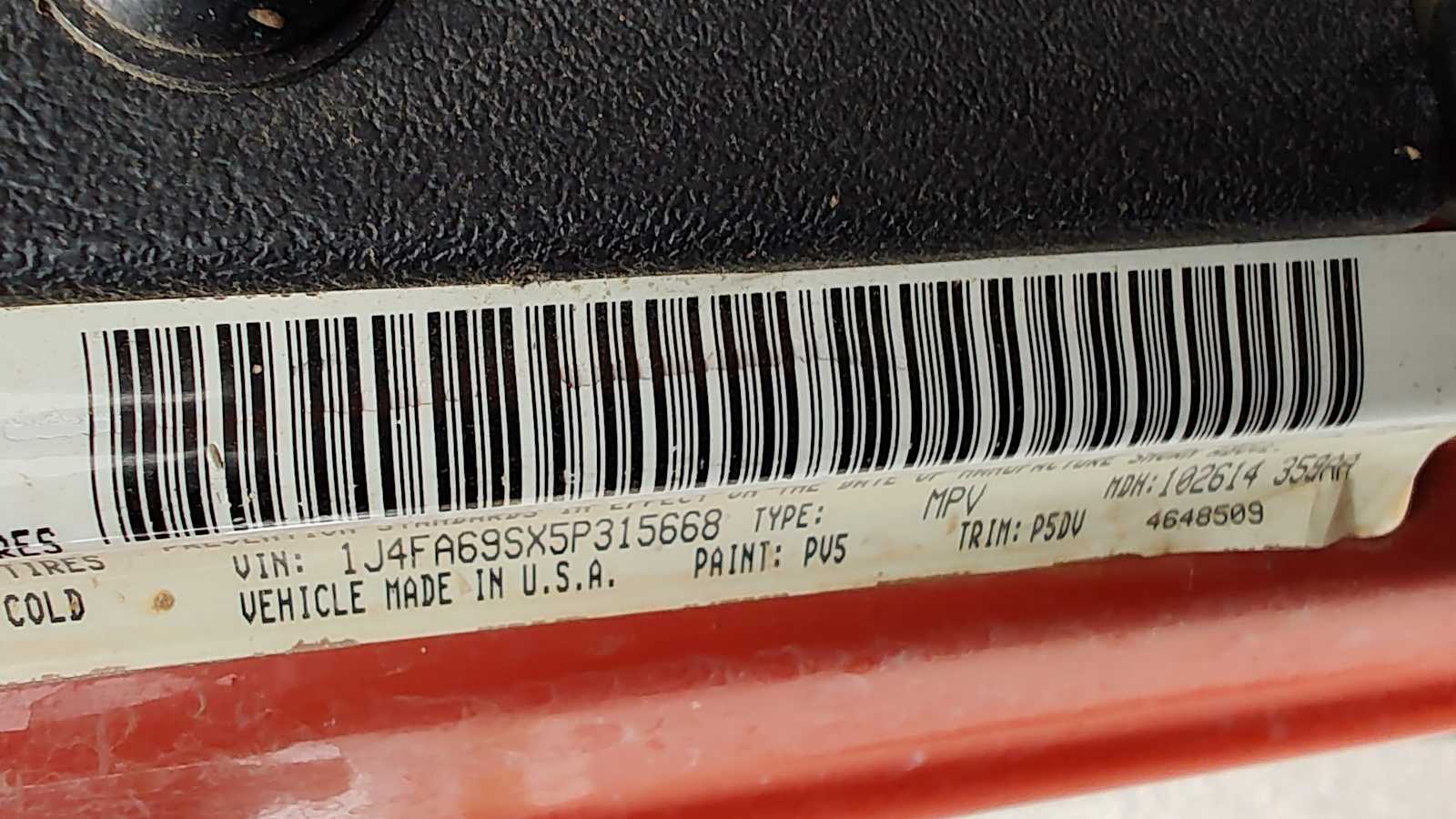 Thumbnail: 2005 Jeep Wrangler - 4