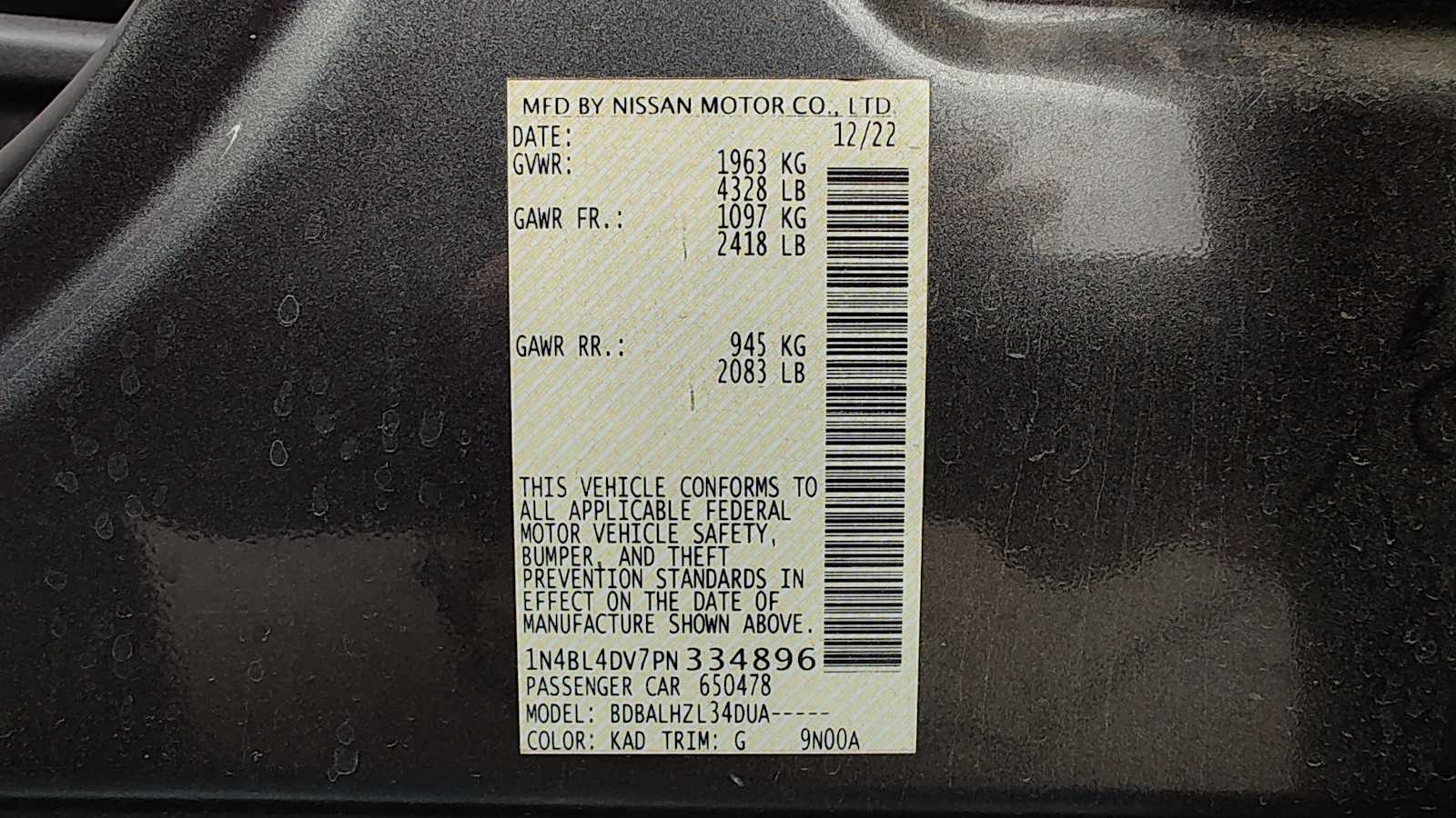 Thumbnail: 2023 Nissan Altima - 4