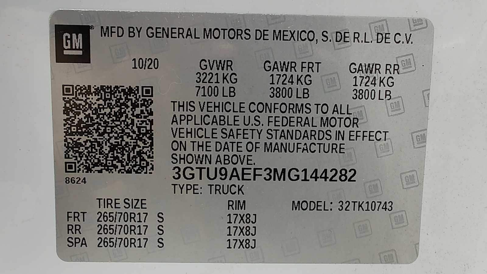 Thumbnail: 2021 GMC Sierra 1500 - 21