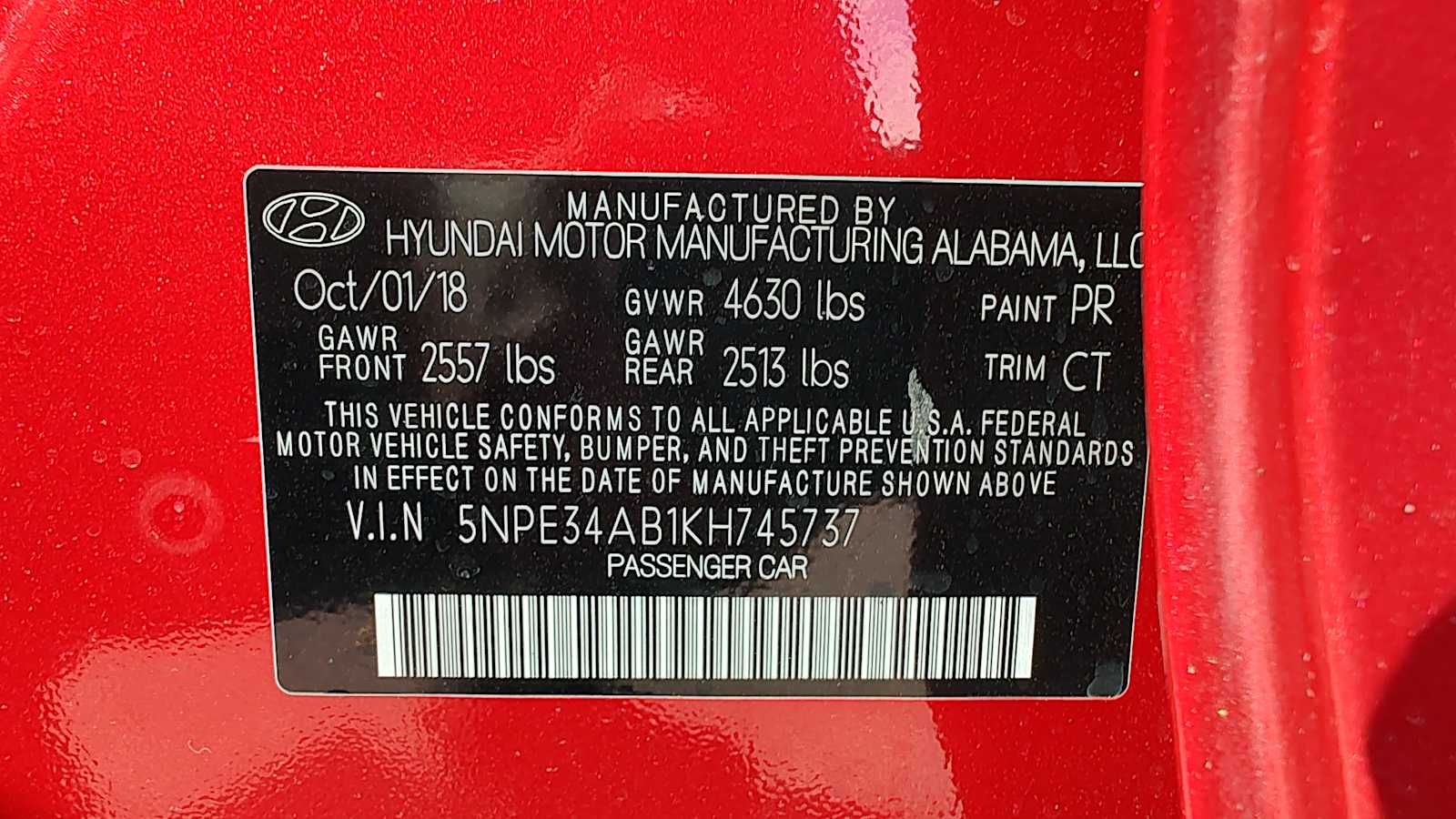 2019 Hyundai Sonata SEL Sport Limited photo 4