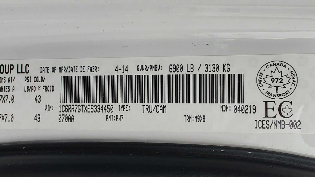 Used 2014 Ram 1500 SLT 5.7L V8 HEMI MDS VVT Truck Quad Cab