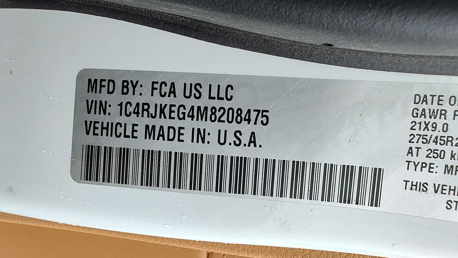 Thumbnail: 2021 Jeep Grand Cherokee L - 4