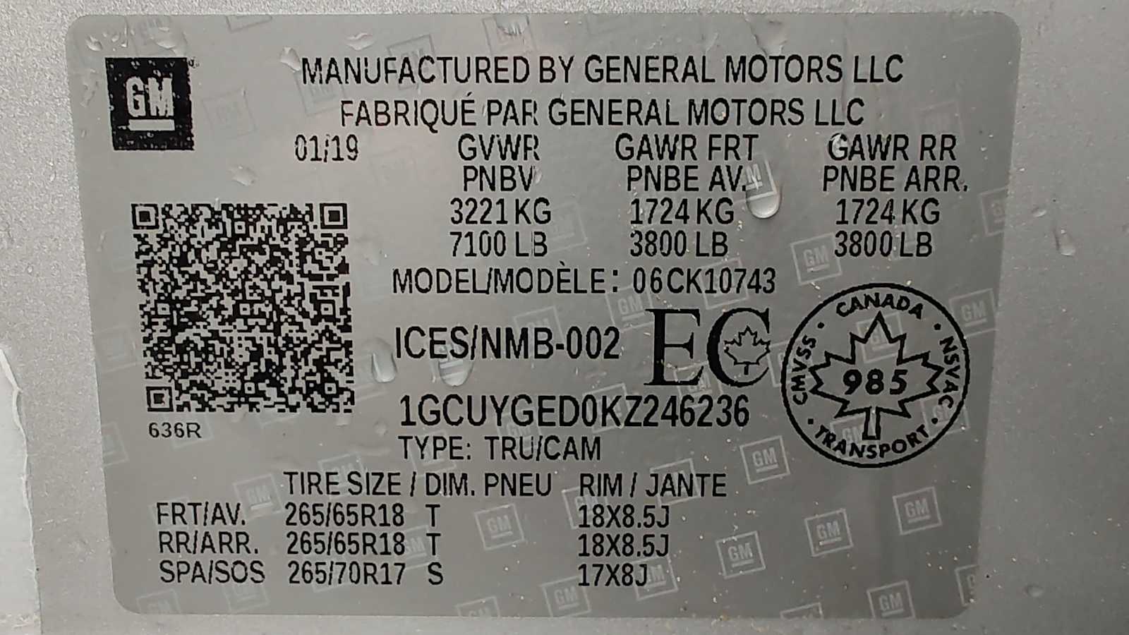 Thumbnail: 2019 Chevrolet Silverado 1500 - 21