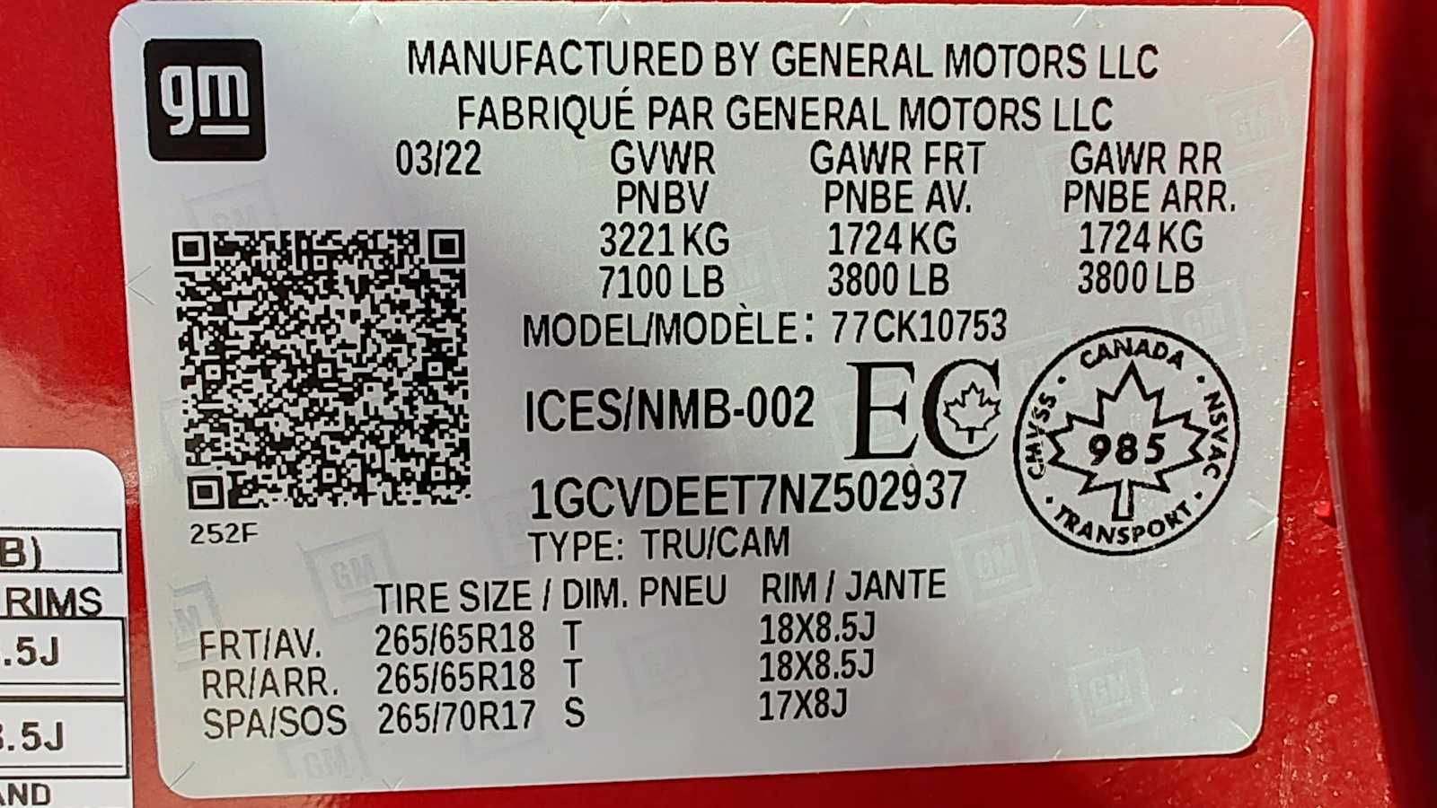 Thumbnail: 2022 Chevrolet Silverado 1500 - 21