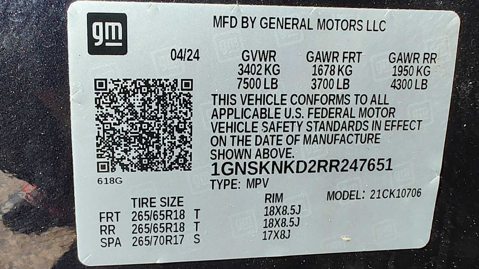 Thumbnail: 2024 Chevrolet Tahoe - 21