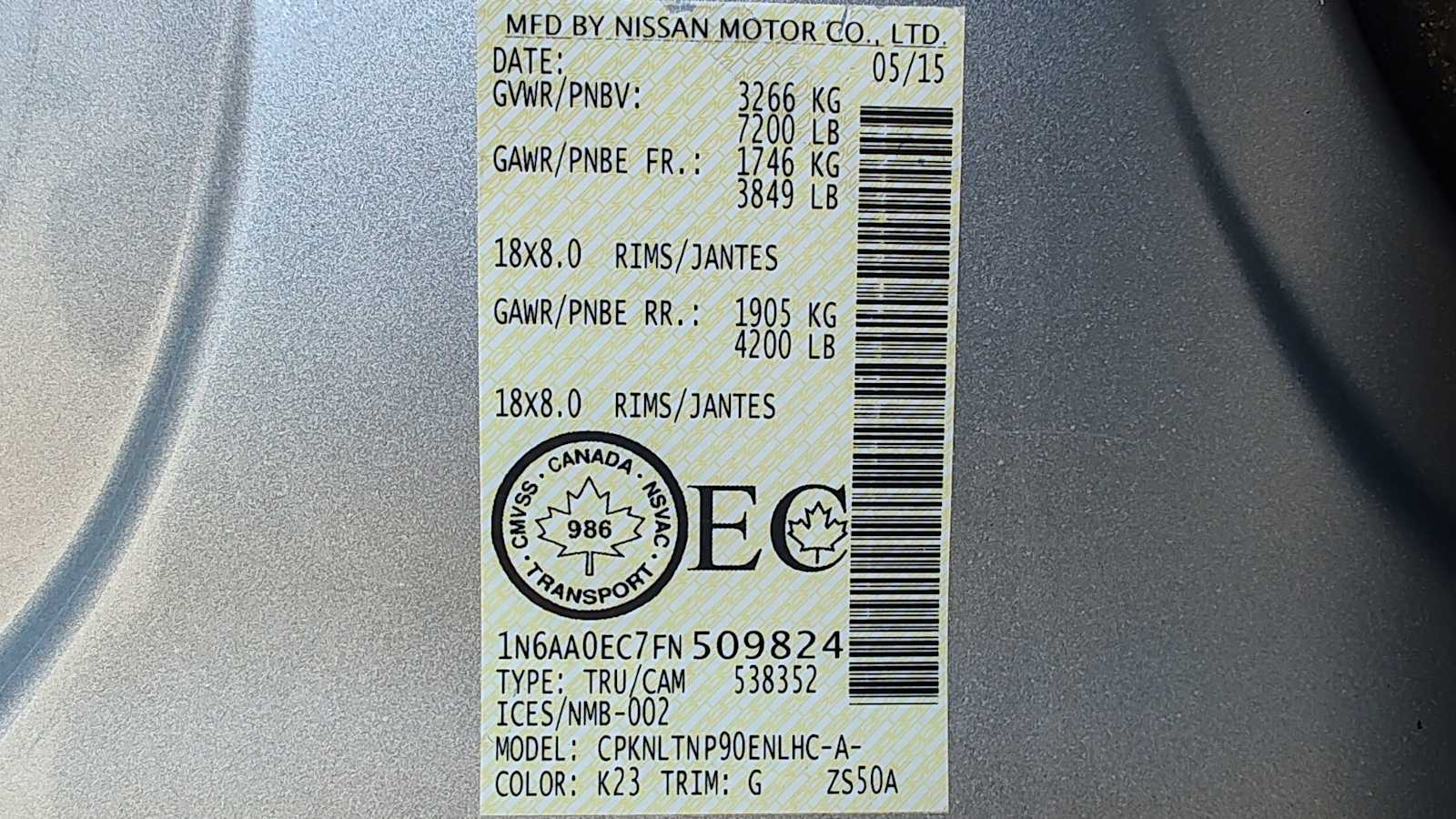 Thumbnail: 2015 Nissan Titan - 21