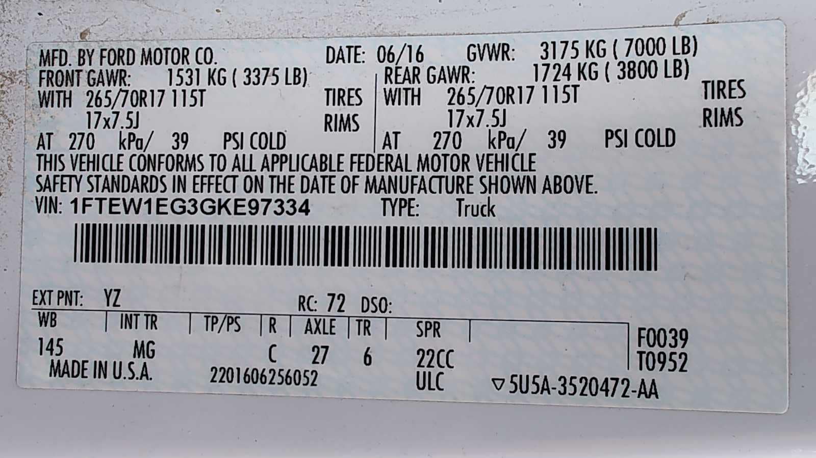 Thumbnail: 2016 Ford F-150 - 4