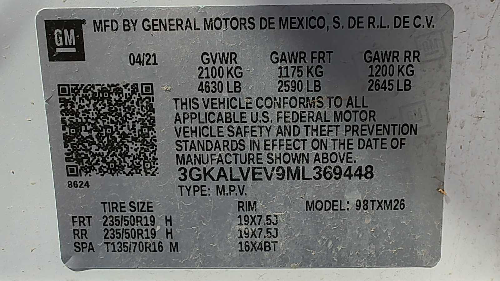 Thumbnail: 2021 GMC Terrain - 4