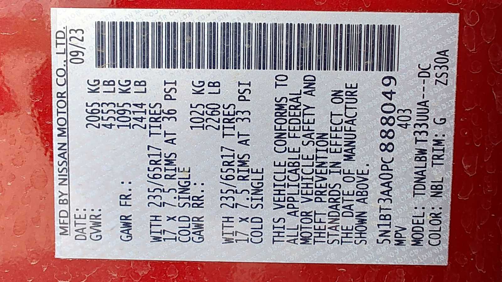 Thumbnail: 2023 Nissan Rogue - 21