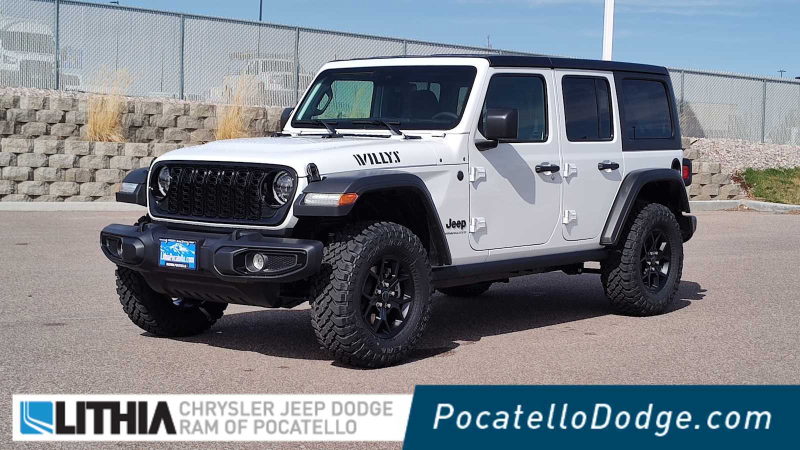 2025 Jeep Wrangler Willys Wheeler -
                  Pocatello, ID