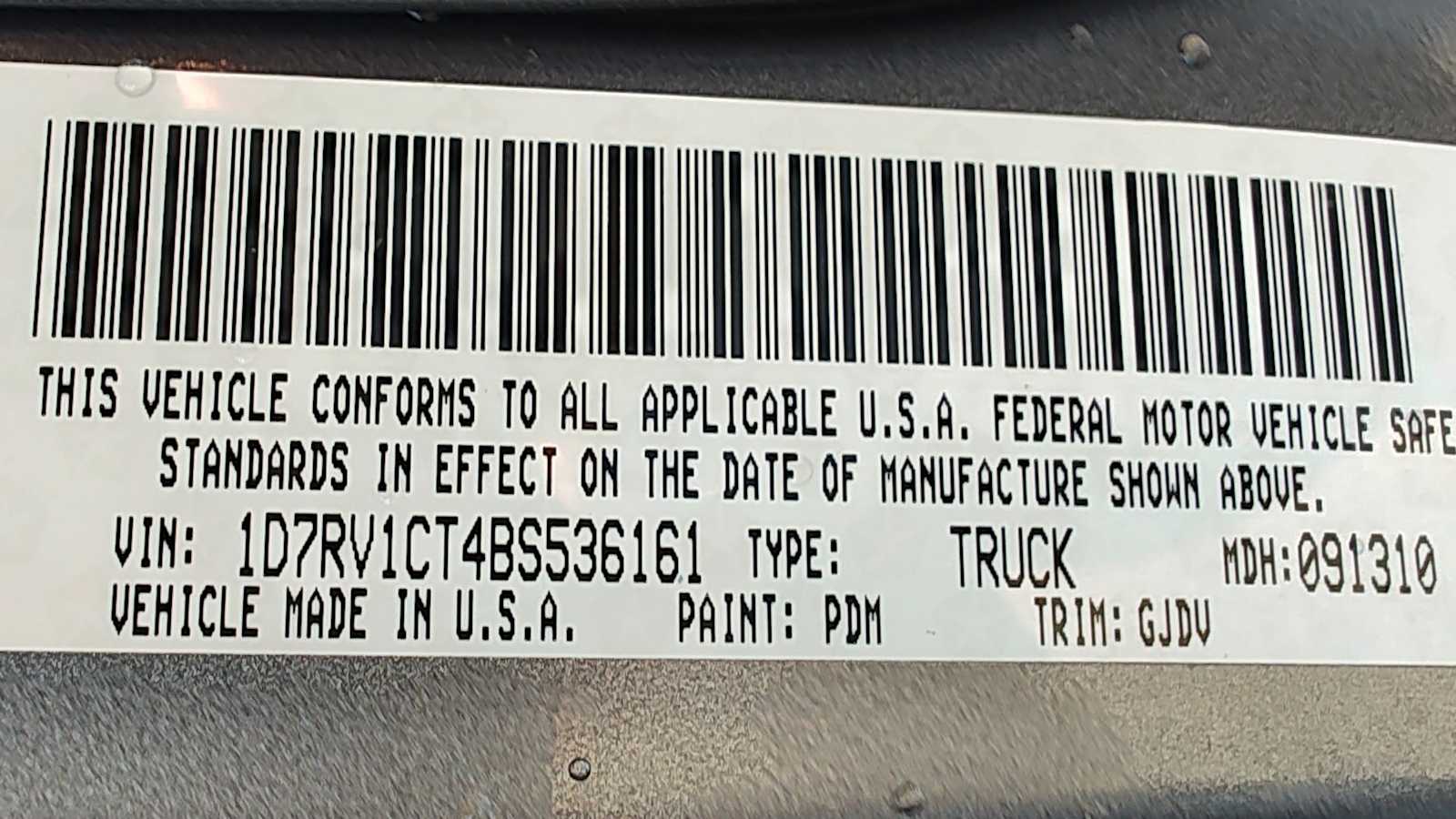 Thumbnail: 2011 RAM 1500 - 21