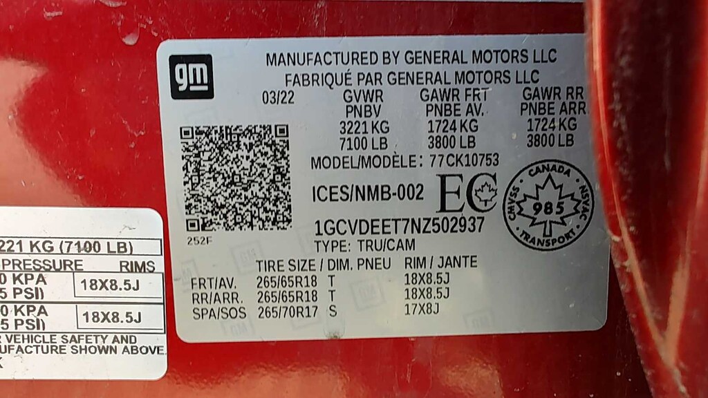 Used 2022 Chevrolet Silverado 1500 RST Truck Double Cab