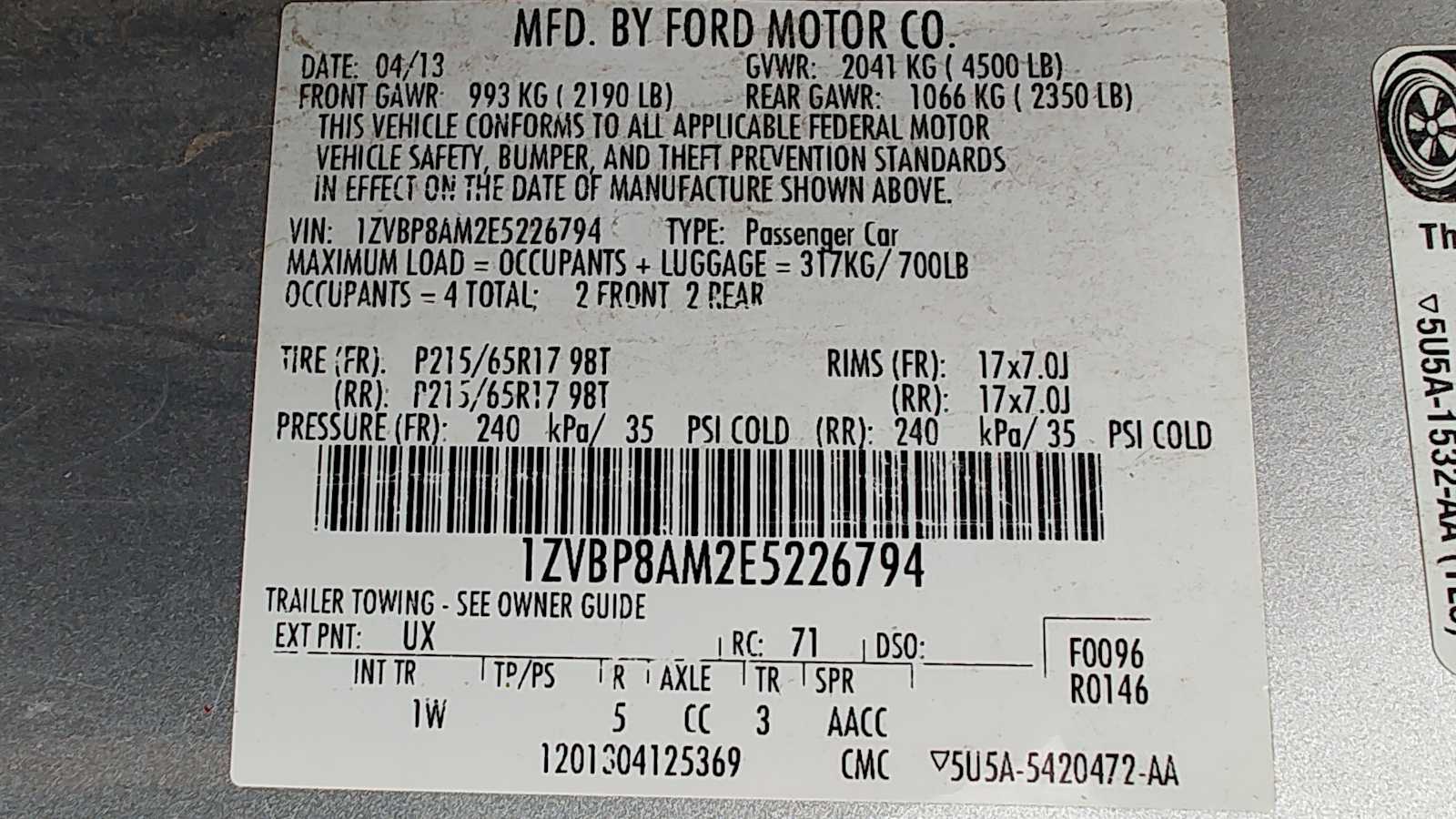 Thumbnail: 2014 Ford Mustang - 4