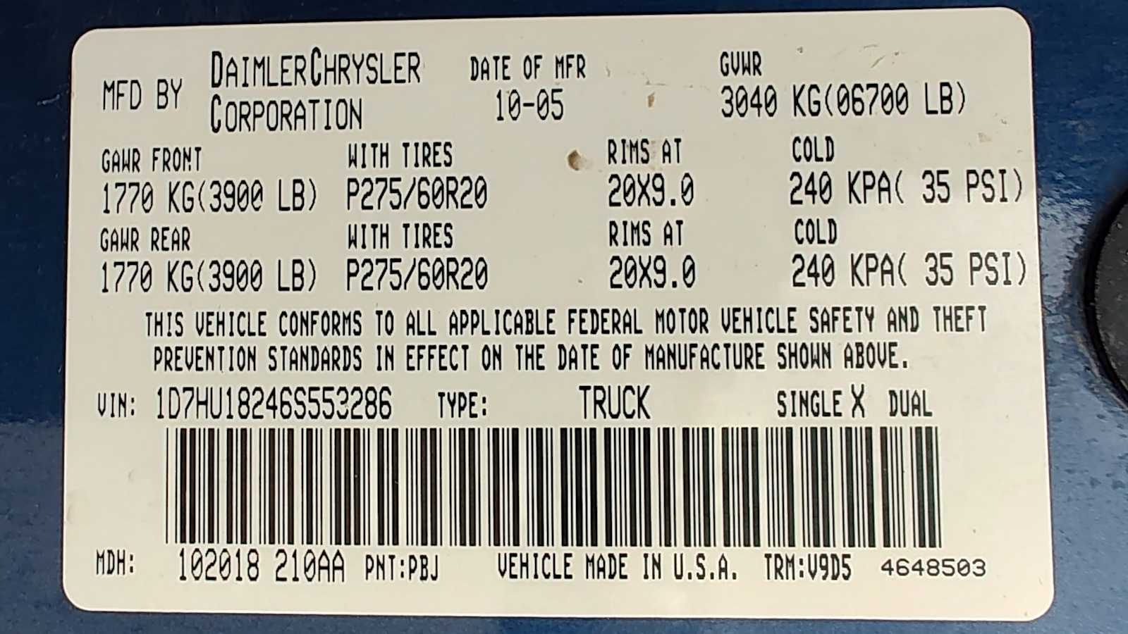 Thumbnail: 2006 Dodge Ram 1500 - 21