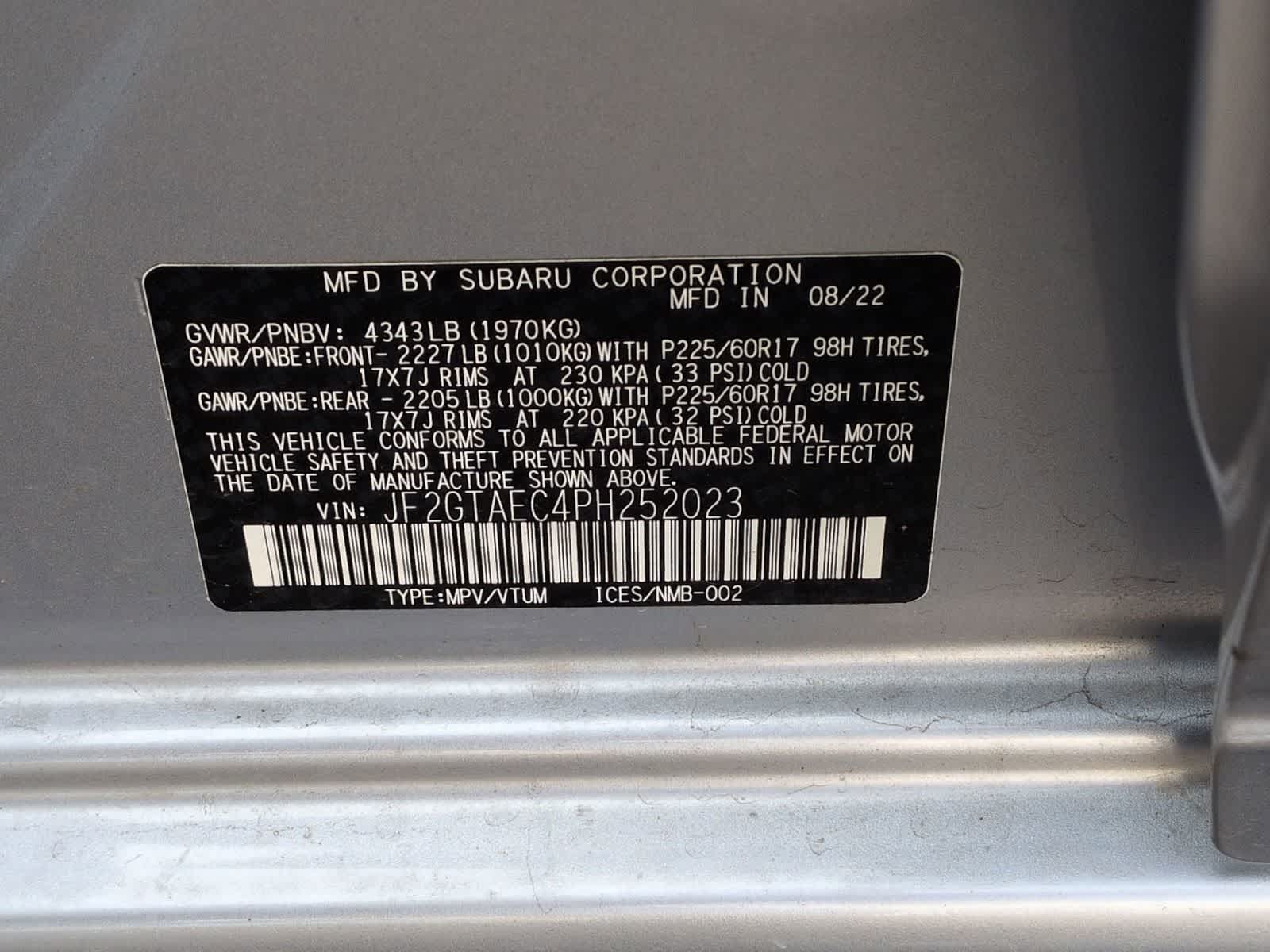 Thumbnail: 2023 Subaru Crosstrek - 38