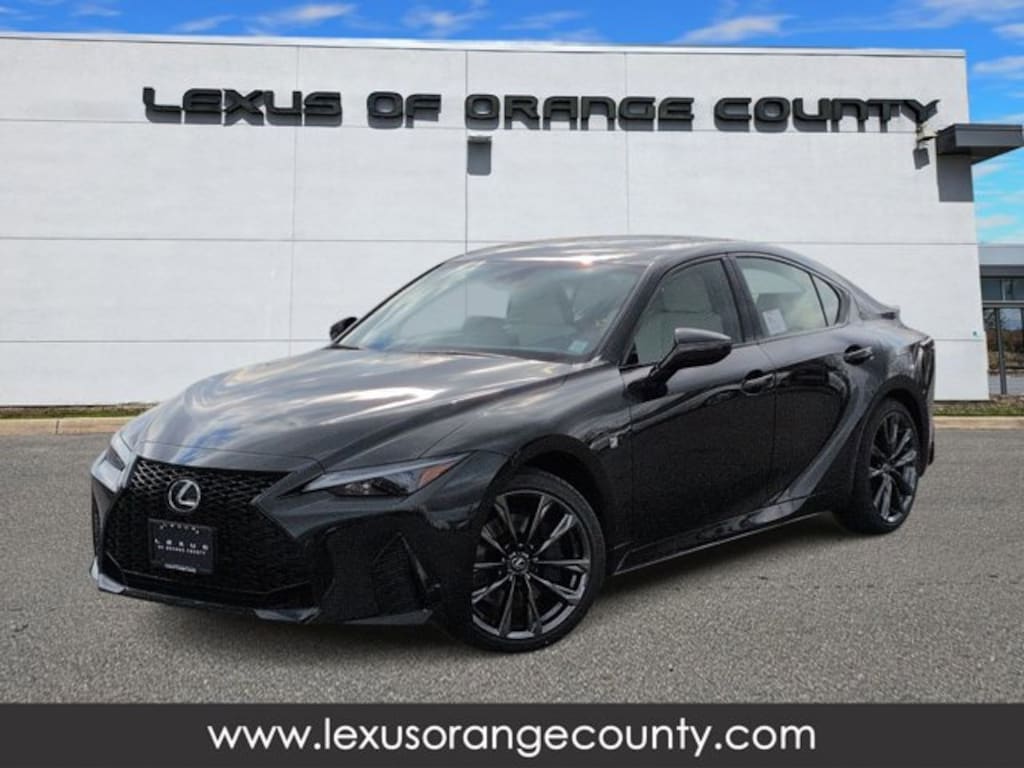 New 2025 Lexus IS IS 350 F SPORT SEDAN