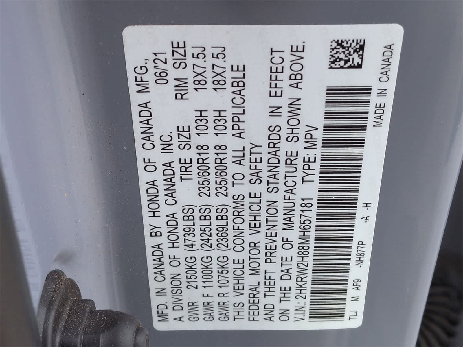 Thumbnail: 2021 Honda CR-V - 38