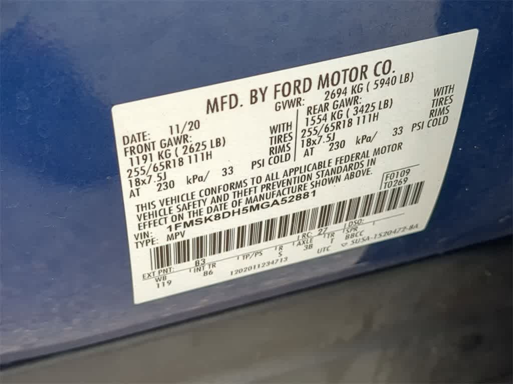 Thumbnail: 2021 Ford Explorer - 36