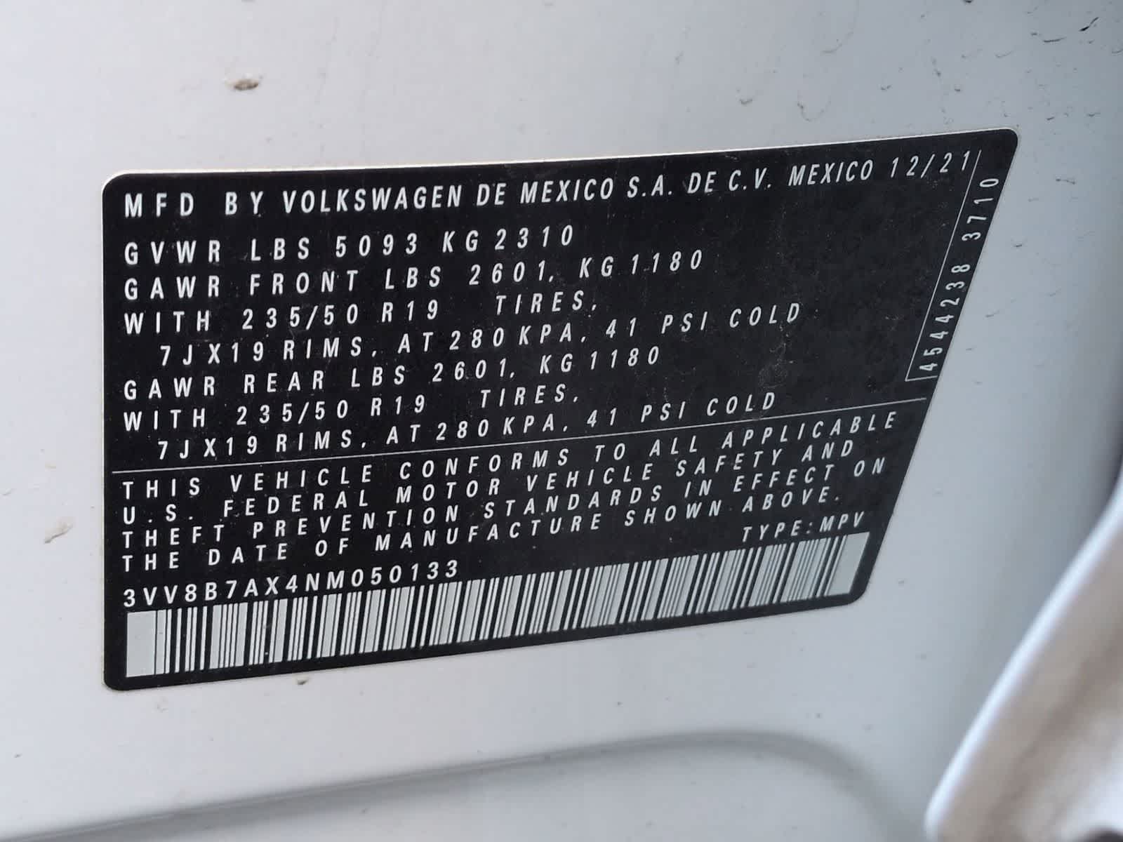 Thumbnail: 2022 Volkswagen Tiguan - 38