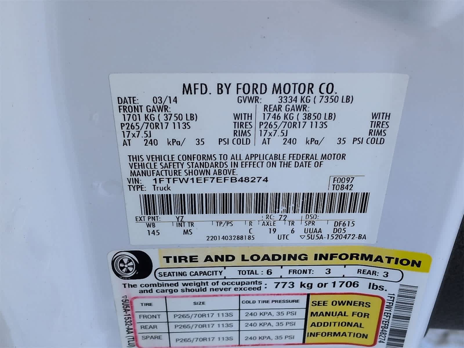 Thumbnail: 2014 Ford F-150 - 34