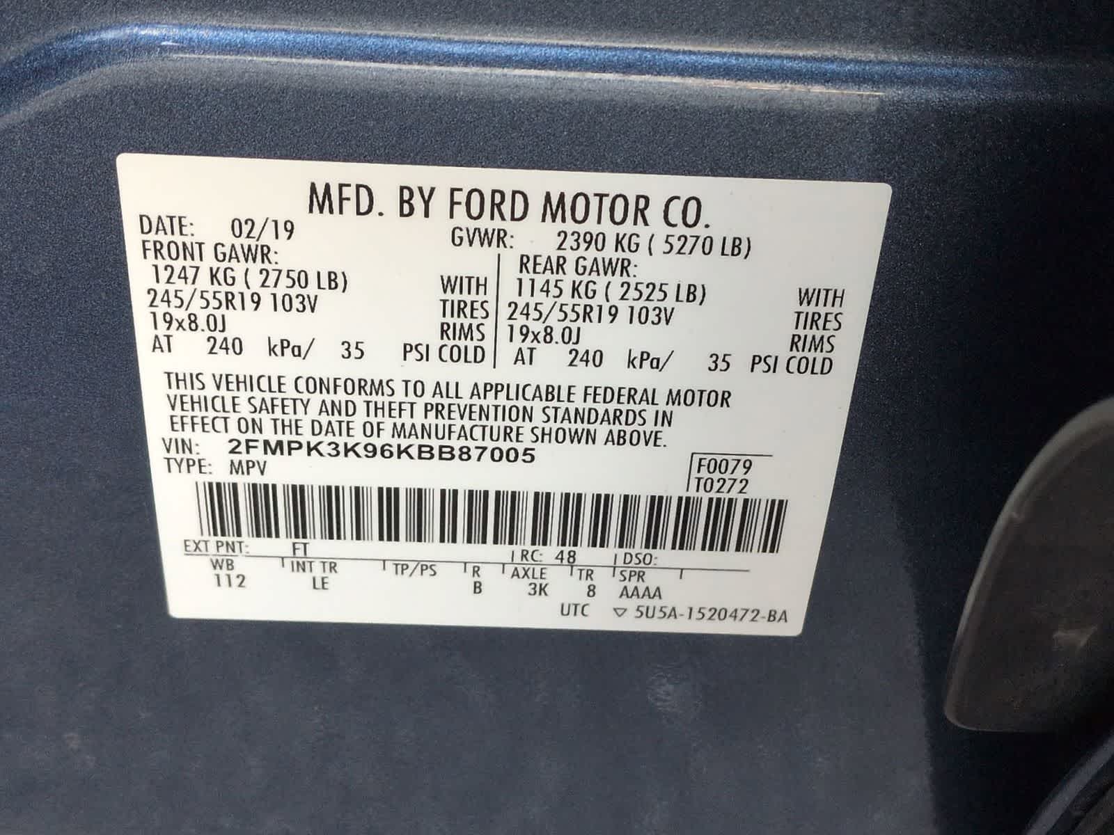 Thumbnail: 2019 Ford Edge - 35