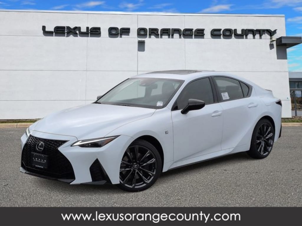New 2025 Lexus IS IS 350 F SPORT SEDAN