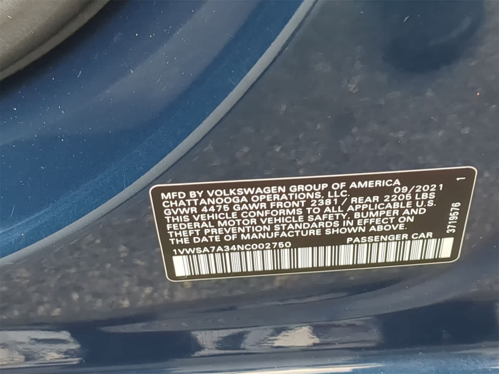 Thumbnail: 2022 Volkswagen Passat - 37