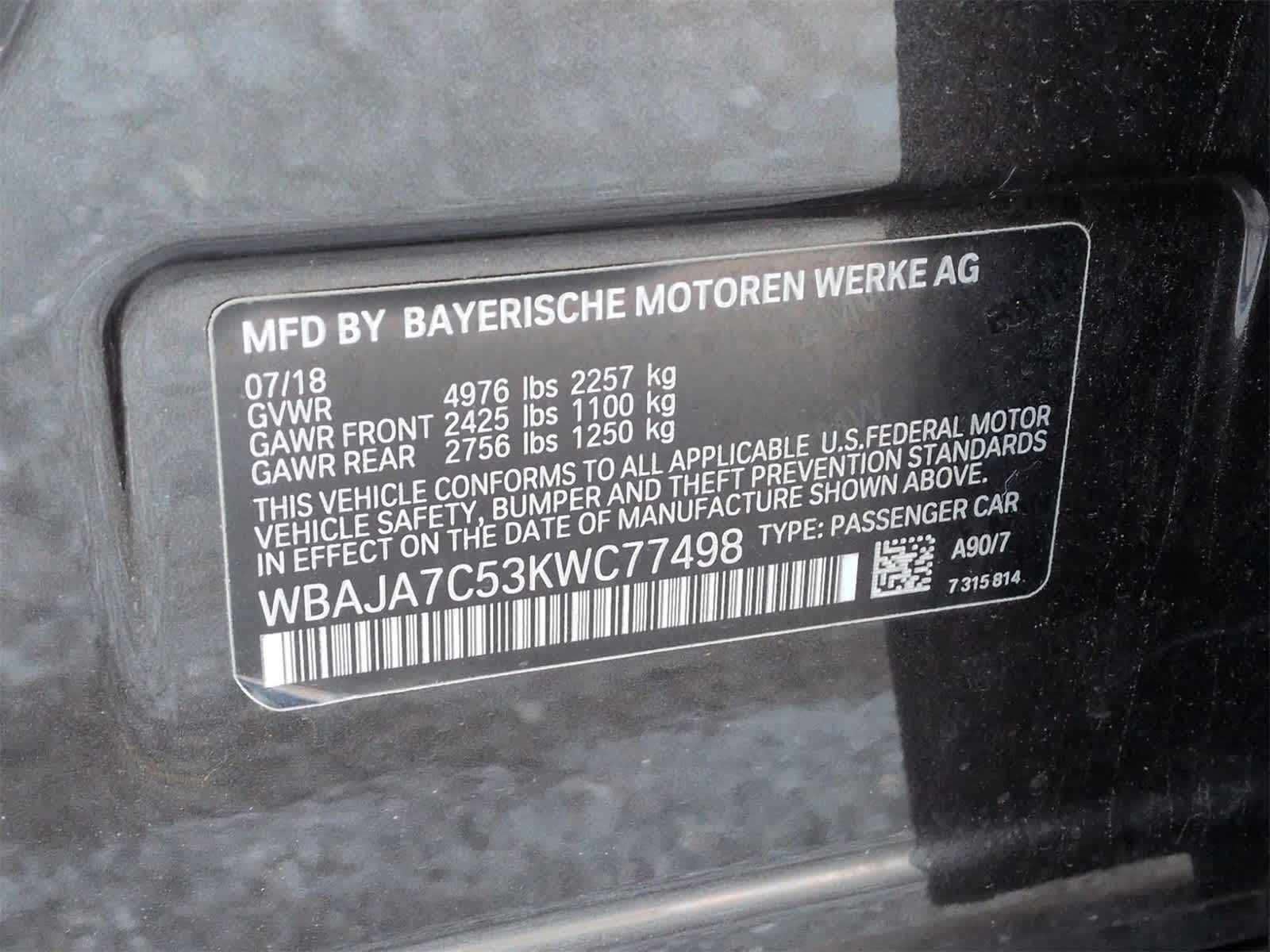 Thumbnail: 2019 BMW 5 Series - 38