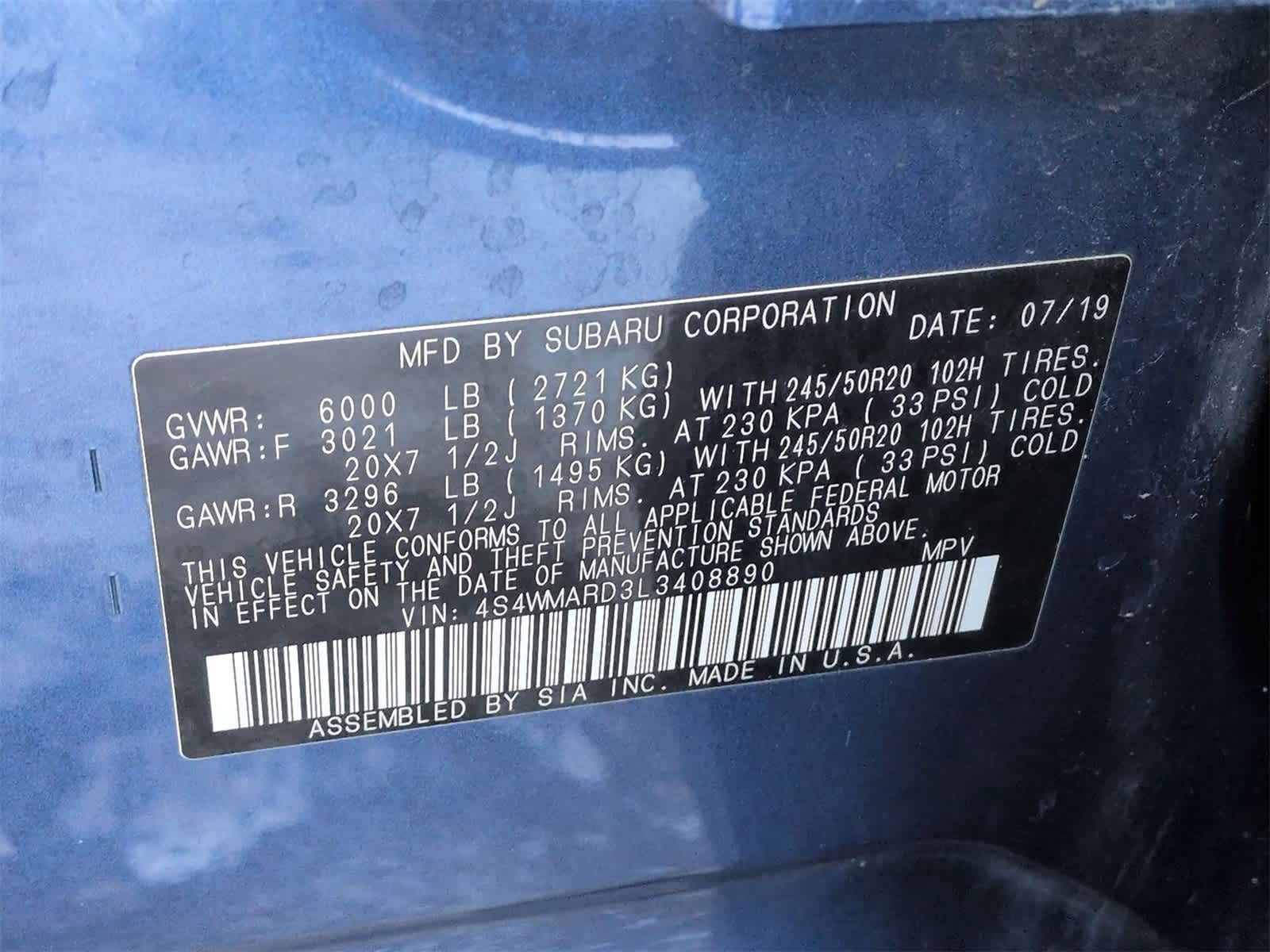 Thumbnail: 2020 Subaru Ascent - 38