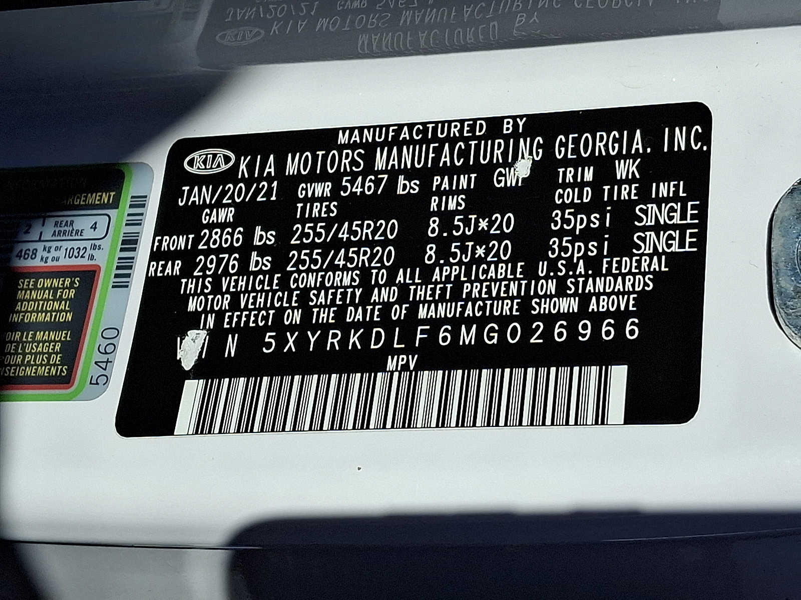 Thumbnail: 2021 Kia Sorento - 26