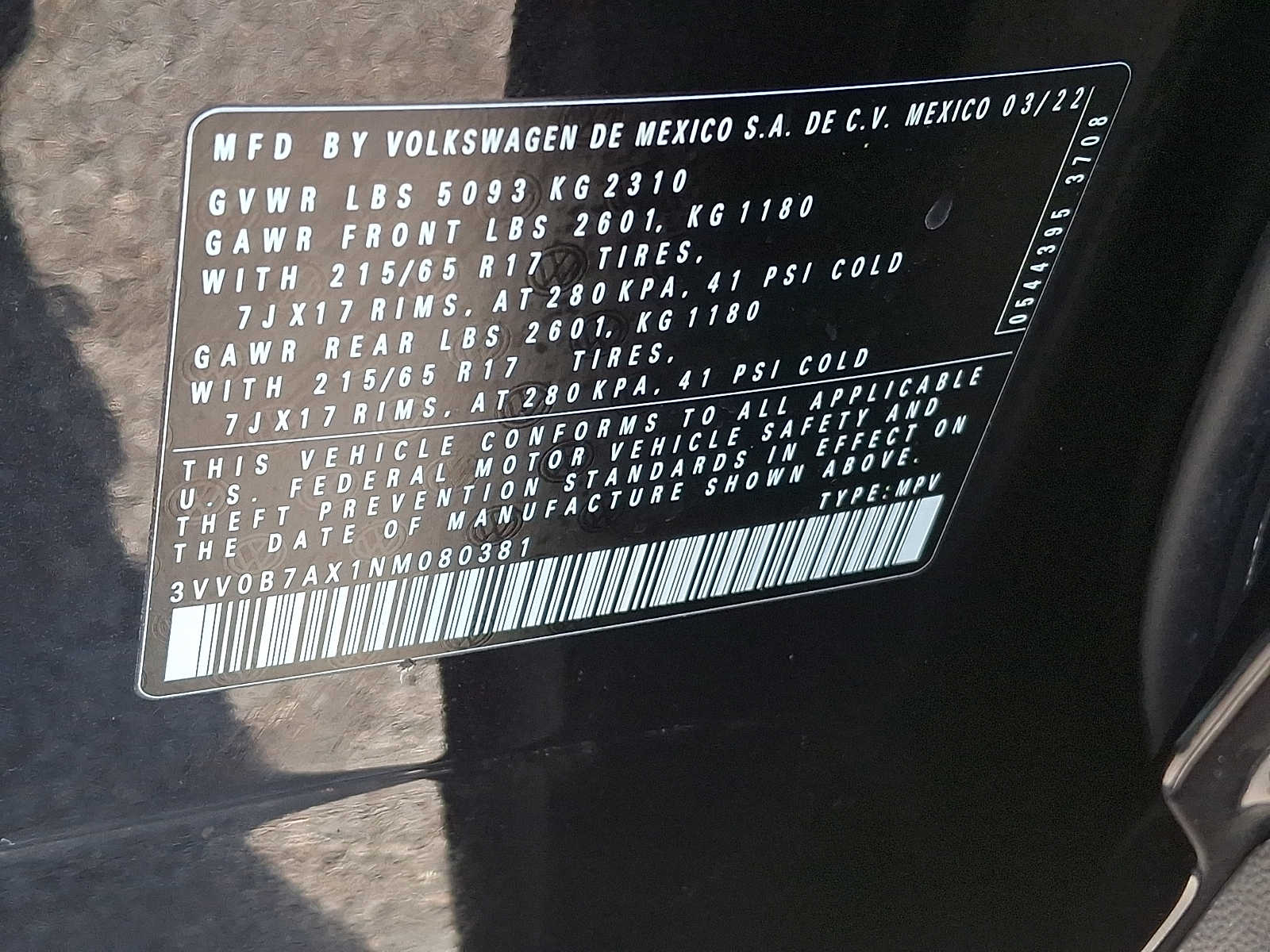 Thumbnail: 2022 Volkswagen Tiguan - 26