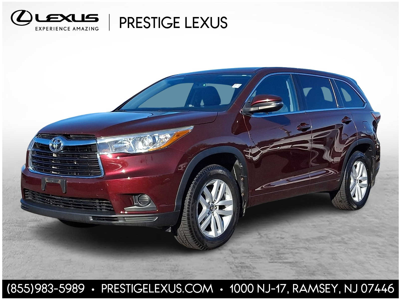 2016 Toyota Highlander LE -
                  Ramsey, NJ