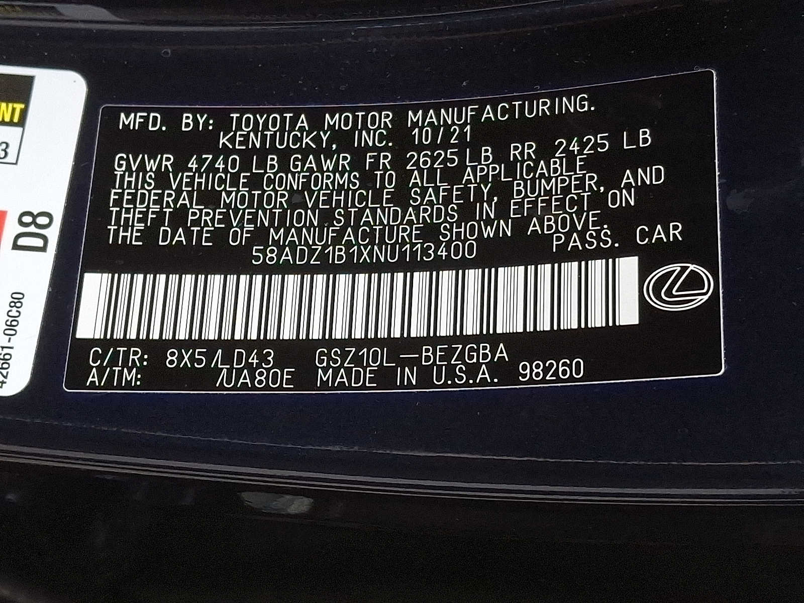 Thumbnail: 2022 Lexus ES - 25