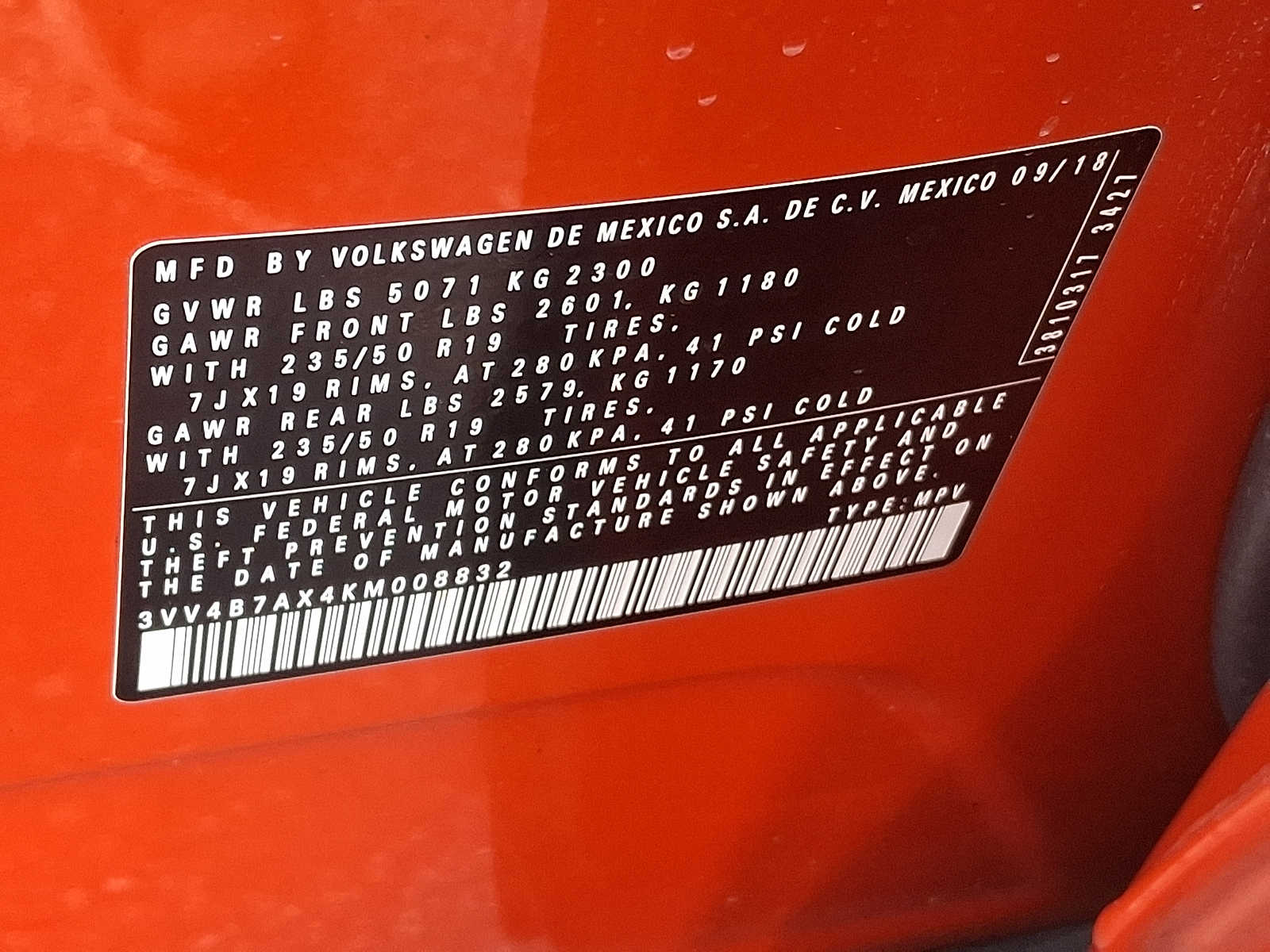 Thumbnail: 2019 Volkswagen Tiguan - 27