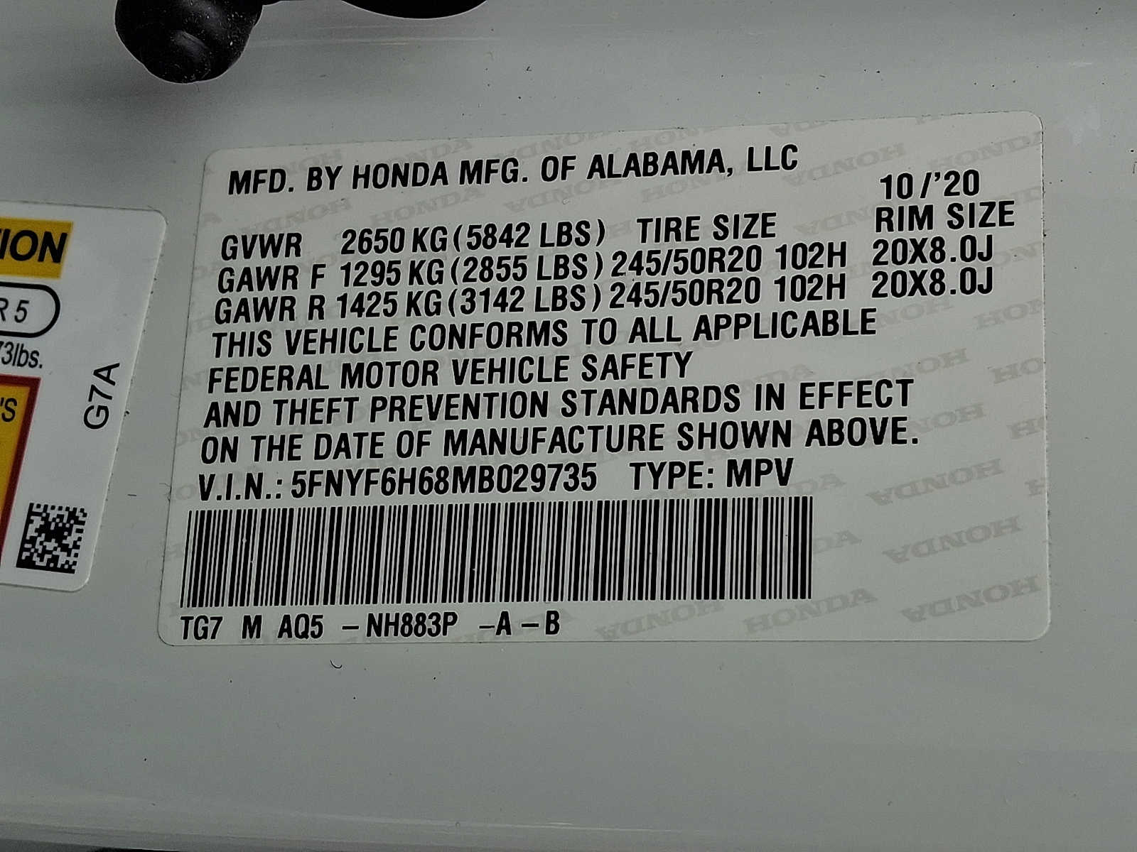 Thumbnail: 2021 Honda Pilot - 26