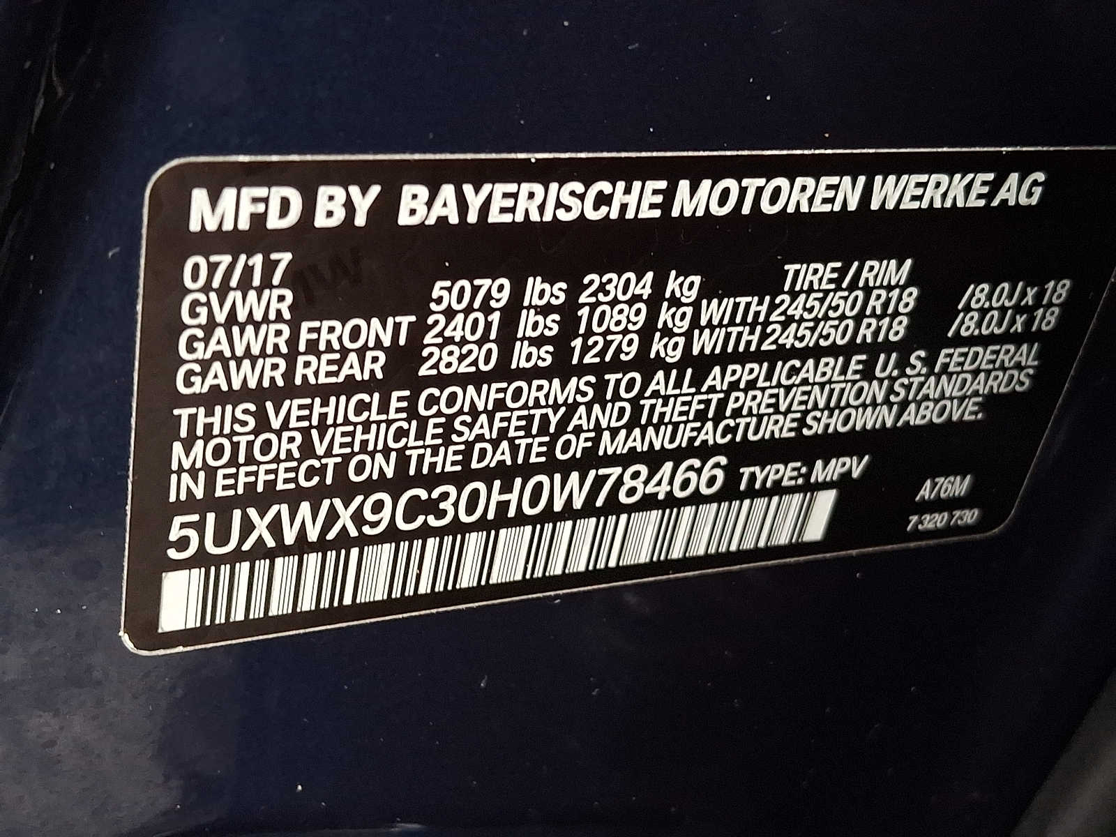 Thumbnail: 2017 BMW X3 - 26